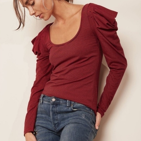 Free People Penelope Puff Top - Picture 3 of 6